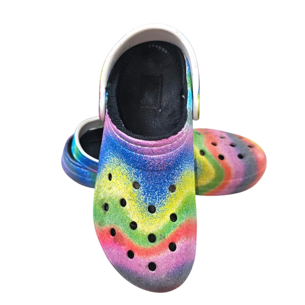 Crocs Classic Unisex Tie Dye Mules Clog